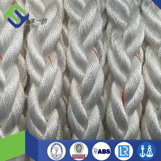 Mooring Nylon Mooring Line 48mmx220m Hawser 8 Strand Braided Yacht Rope 1