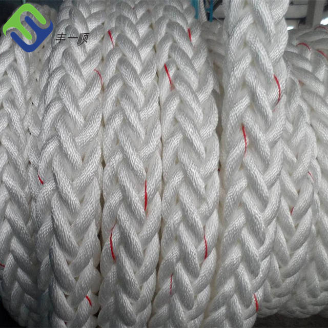 Mooring Nylon Mooring Line 48mmx220m Hawser 8 Strand Braided Yacht Rope 4