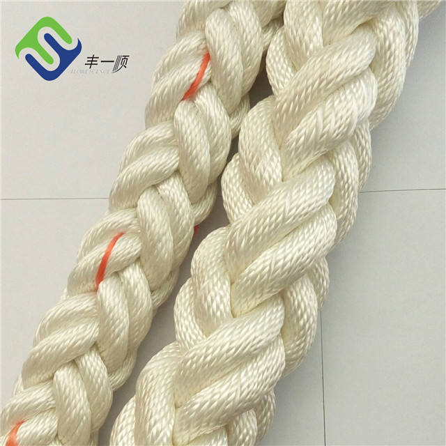 Mooring Nylon Mooring Line 48mmx220m Hawser 8 Strand Braided Yacht Rope 5