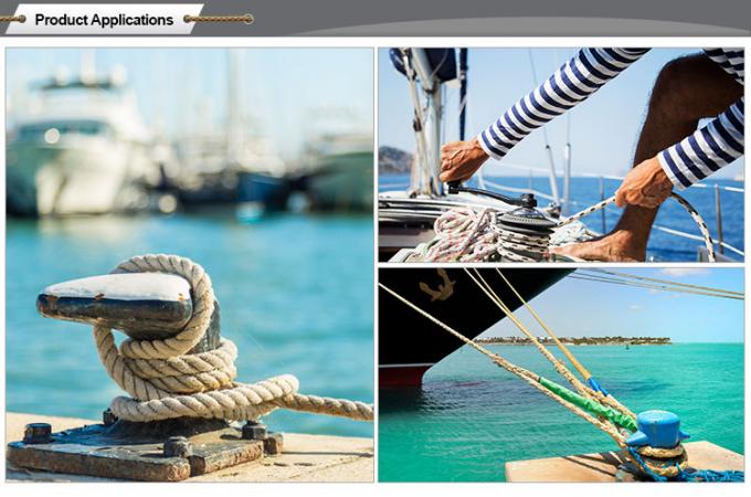 Mooring Nylon Mooring Line 48mmx220m Hawser 8 Strand Braided Yacht Rope 8