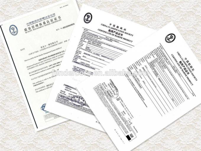 Heavy Duty 48 มม. 56 มม. 60 มม. 64 มม. 72 มม. 8 Strand PP PET ผสมโพรพิลีนโพลีเอสเตอร์ผสมเรือ Mooring Rope 9