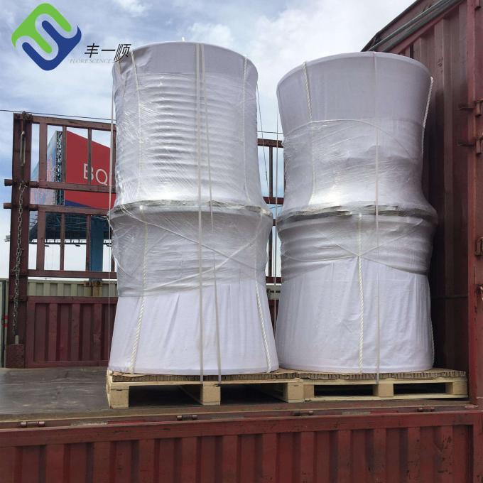 กว้าง 40 มม 8 สายสายพอลิเอสเตอร์ สายสายพับหลายเส้นที่ใช้สําหรับเรือ 4