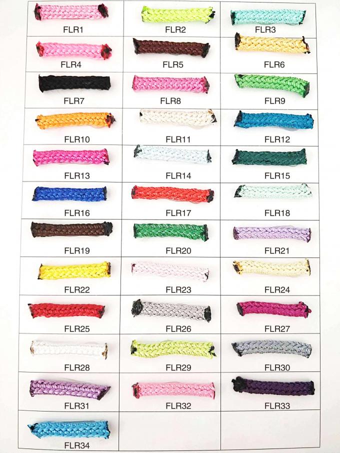 ปีนเขาสุทธิโพลีเอสเตอร์ผสมเชือกป่าเถื่อนหลักฐาน UV ทน 0