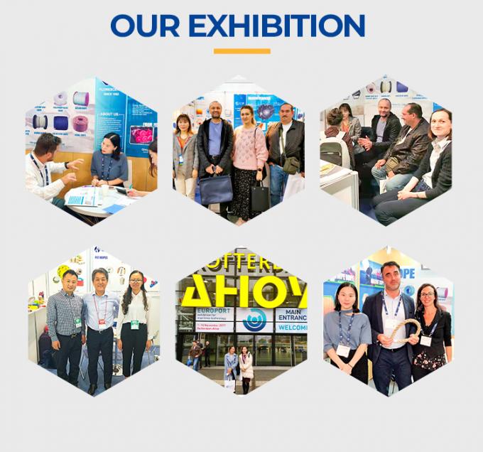 ขาว 53 มม 8 สายพอลิเอสเตอร์ เรือ Hawser วางเส้นใยลาก ท่าเรือ สายแข็งแรงสําหรับการใช้ในทะเล 13