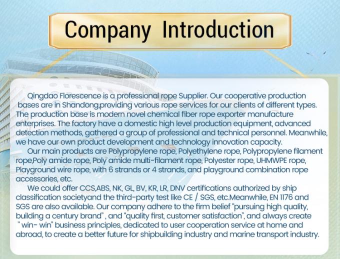 ความแข็งแกร่งสูง 12 สายผสม UHMWPE สายใยสังเคราะห์สาย 48 มม กว้างสําหรับเรือเรือลาก ท่าเรือ 8