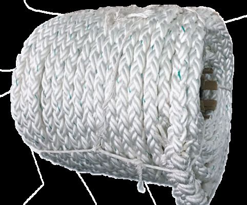 8 Strand Polyester Rope Marine Mooring Rope with Saltwater Resistant Torque Neutral and Easy to Splice Construction