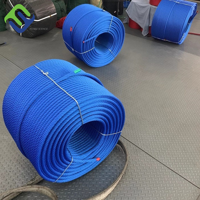 6 Strands 16mm Climbing Playground รวมเชือกป้องกันโรคราน้ำค้างสำหรับ Swing Sets