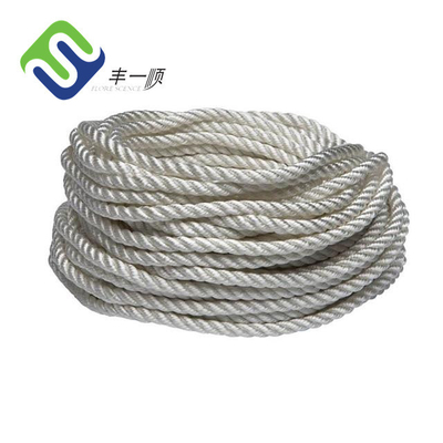 5mm - 60mm Dia 3 Strand เชือกไนล่อน UV Treatment Marine Anchor Line