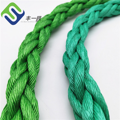 8 Strand PP Combination Rope สำหรับงานรักษาความปลอดภัยที่จอดเรือลากอวน