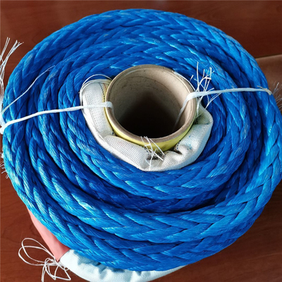 เรือซัพพลาย Spectra 12 Strand UHMWPE Rope 20mm Mooring Rope Price