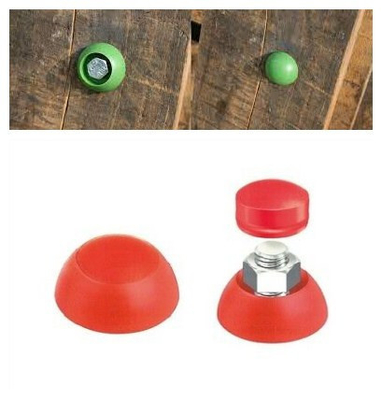 สนามเด็กเล่นอุปกรณ์เสริมพลาสติก Bolt และ Screw Cap ฝาพลาสติก
