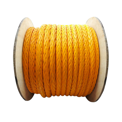 สายดึงสูง 12 สายผสม UHMWPE สายดึงเรือ 28mm-96mm HMPE สายดึง