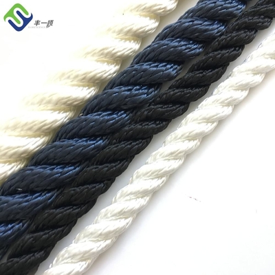 3 สายสายไนลอนเรือ 1 นิ้ว Twisted Polyamide สายใยสําหรับเรือ 25mm