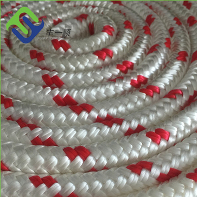 สีหลาย 1/4 " - 1" สายไนลอนปลอมสองสาย สายเรือ สายเรือ