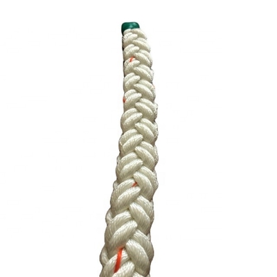 ขาว 8 สาย 64 มม / 72 มม โพลีเอสเตอร์เรือ mooring Hawser สาย