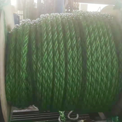 สีเขียว 44mmx500m 8 สายพีพีผสมสายใยสําหรับทะเลลึก
