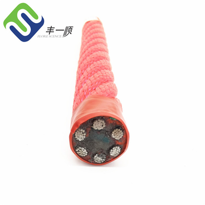 สนามเด็กเล่นกลางแจ้ง 6x8 FC โพลีเอสเตอร์ผสมสายไหม 12mm/16mm/18mm ขายร้อน