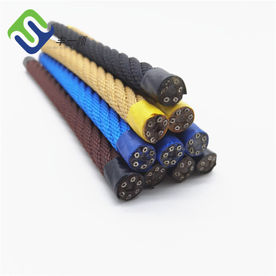 สีผสม 18mmx250m สนามเด็กเล่นการปีนผสมสายไหมสายไหมกับ 6x19 FC