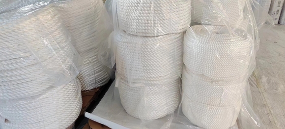 19mmx220m 3 สายสับไนลอนเรือเชือกแอนเกอร์ด้วยความแรงสูง