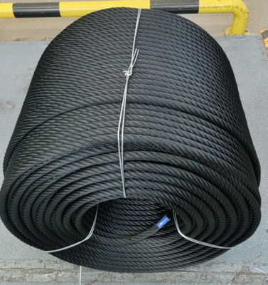 6x8 FC PP Multifilament / Polyester การผสมผสานเชือกสายสําหรับเชือกปีนสนามเด็กเล่น