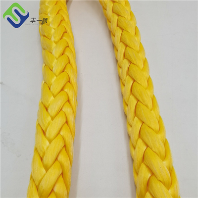 สายดึงสูง 12 สายดึง UHMWPE สายดึง 30 มม