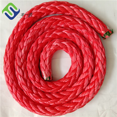 สายดึงสูง 12 สายดึง UHMWPE สายดึง 30 มม