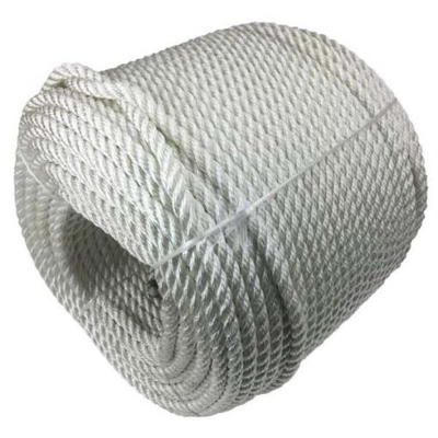 Wholesale Polyamide 5/16 3 Strand Nylon Multifilament Rope ผู้ผลิตสายสาย สีดํา 12mm 4mm 3mm 8mm