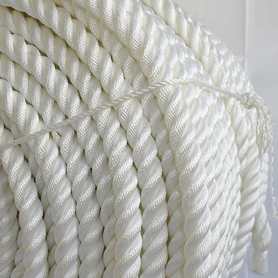 Wholesale Polyamide 5/16 3 Strand Nylon Multifilament Rope ผู้ผลิตสายสาย สีดํา 12mm 4mm 3mm 8mm