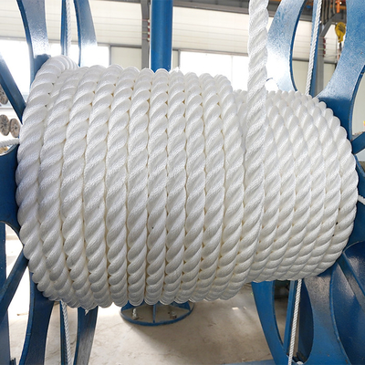 สาย 8mm-36mm 3 สาย 4 สาย Polyamide ไนลอน Mutifilament สําหรับเรือ