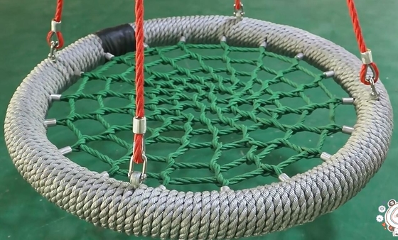 เครื่องโยกเครือข่ายสนามเด็กเล่นขนาดสูงที่มีน้ําหนักจํากัด 1000-1500 กิโลกรัม