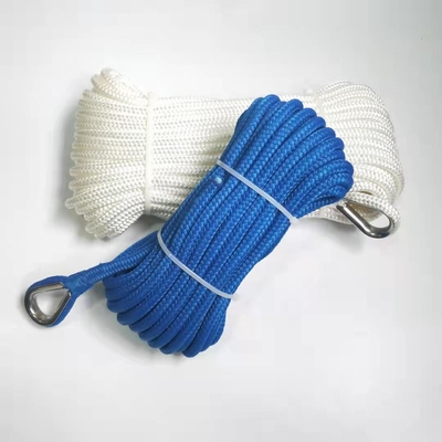 12mmx220m สายไนลอน double braided ด้วยสีที่กําหนดเอง ขายร้อน Made in China