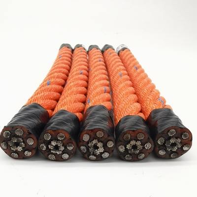 6 สาย 18mmx500m PP PE ผสมสายสายหลักสายสําหรับเรือลากประมง