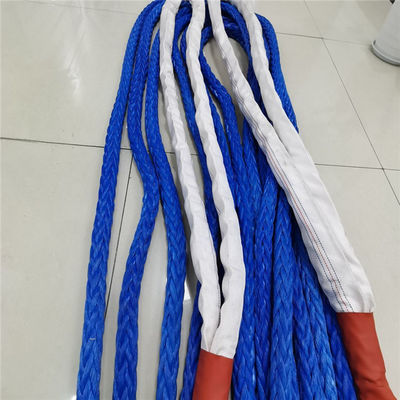 เชือกมารีน UHMWPE 12 เส้น ลอยตัวได้ เชือกผูกเรือยืดน้อย โครงสร้าง 12 เส้น เพื่อความแข็งแรงสูง