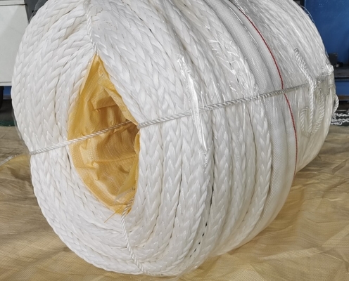 สาย UHMWPE ขนาด 64mmx220m มีเชือกพอลิเอสเตอร์