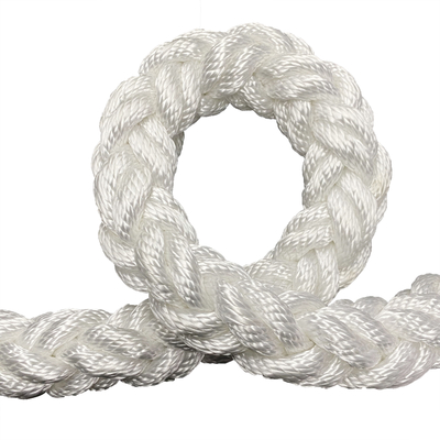 60 มม ไนลอน แข็งแรง 8 เชือก ขนาดใหญ่ 5 16 สับ Custom Shoreline Marine Polyester Rope ประเภทนานาชาติ สายท่าเรือ