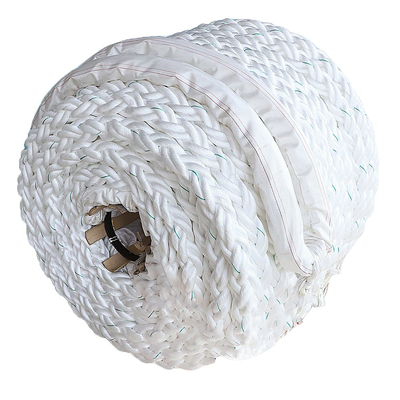 ความแข็งแรงสูง ยูวีทนทาน 8 สายสายพอลิเอสเตอร์ 40 มม Dacron Multifilament Marine Mooring