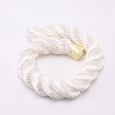 สีขาว สายไนลอน กว้าง 32 มม 3 สาย Twist สายไนลอน ทะเล