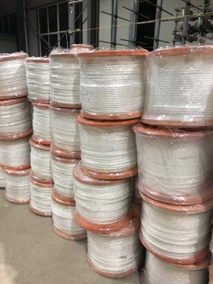 เชือกไนลอน 3 เกลียว โพลีเอไมด์ เกรดมารีน ขนาด 4 มม.-60 มม. สีดำ/ขาว