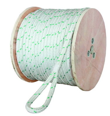 เชือกไนลอนถักเปียคู่ 4 มม.-56 มม. สำหรับการผูกเรือและการลากจูงทางทะเล