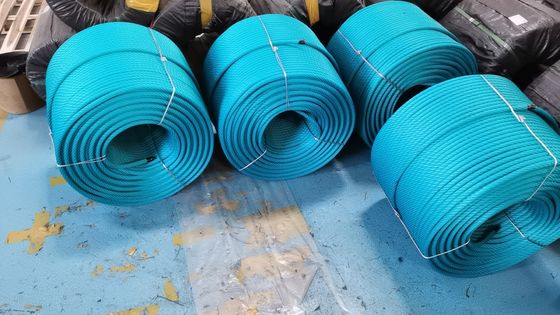 เชือกถัก 6 เส้น สำหรับสนามเด็กเล่นกลางแจ้ง 500 เมตร สำหรับตาข่ายปีนป่าย