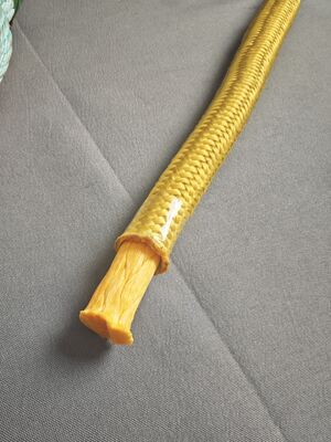 เชือกโพลีเอสเตอร์ถักสองชั้นพร้อมแกนเชือก UHMWPE 12 เส้น สำหรับการผูกเรือและการทอดสมอ พร้อมขนาดที่กำหนดเอง 4 มม.-60 มม.