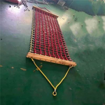 ที่กำหนดเองเด็กเปลญวนสวิงสนามเด็กเล่นรวมกันเชือก 150CM * 80CM