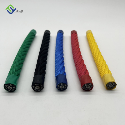 6 * 8 IWRC ลวดเสริมเชือกโพลีเอสเตอร์แกนเหล็กรวมกันสนามเด็กเล่นCord