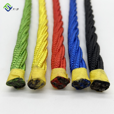 อุปกรณ์สนามเด็กเล่น Rot Proof Climbing Rope 4 Strand สำหรับ Swing Set