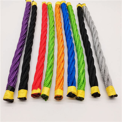 สนามเด็กเล่น 4 Strand Twisted Polyester รวมแกนเหล็กเชือก UV Resistant