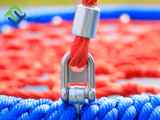 Nest Spider Web Rope Swing 100 ซม. สนามเด็กเล่นกลางแจ้งเชิงพาณิชย์