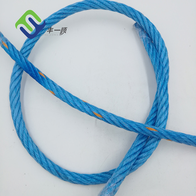 สนามเด็กเล่นสุทธิโพลีเอสเตอร์ผสมเชือก 12mm 1 Strand Anti UV