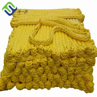 เรือจอดเรือ 12 Strand Uhmwpe Rope 28mm - 96mm Pre Stretched