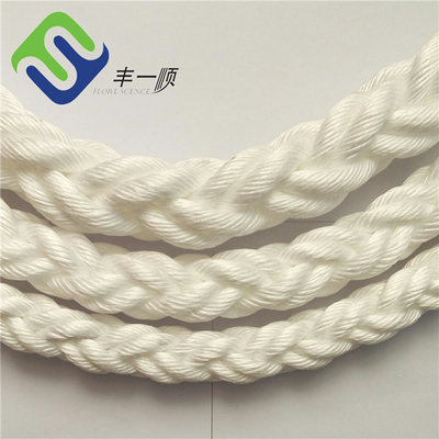 การลากจูง 8 Strand PP เชือกลอย Mooring Polypropylene Monofilament Rope