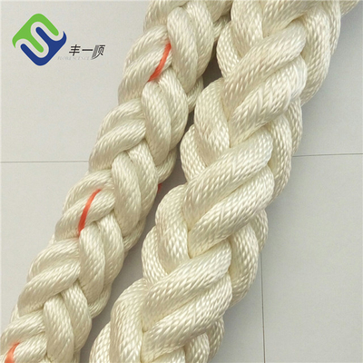 เชือกไนล่อน 8 เส้นแบบกำหนดเอง 40 มม. Hawser Marine Boat Mooring Lines